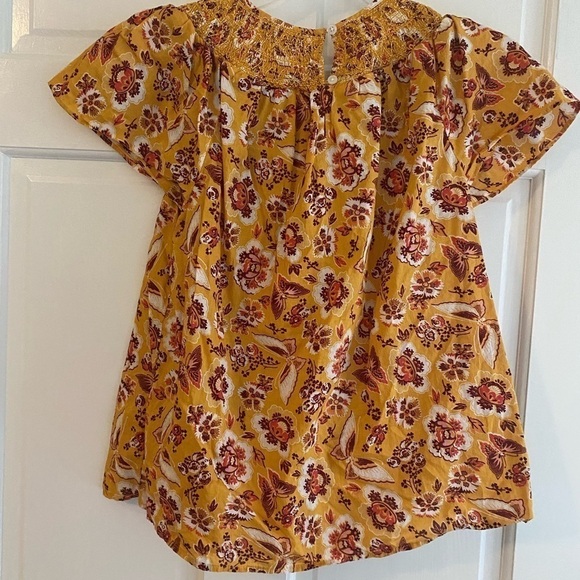Loft Smocked shirt size XS EUC - Picture 4 of 6